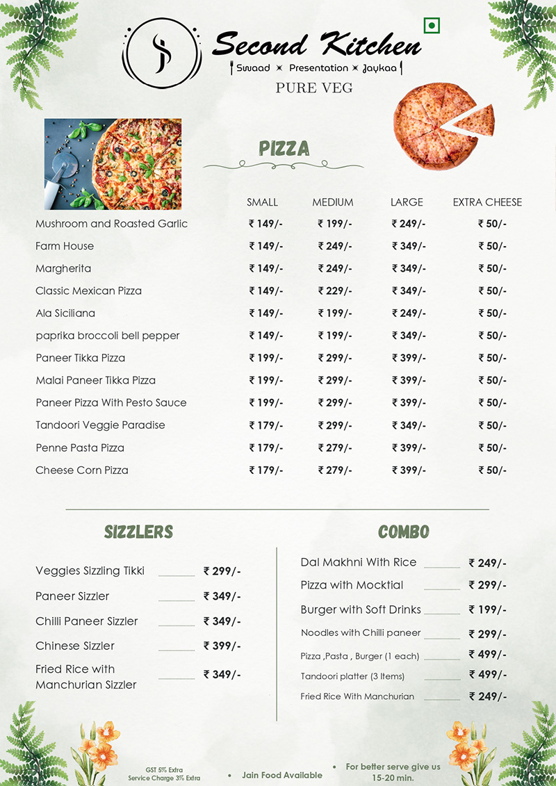 menus