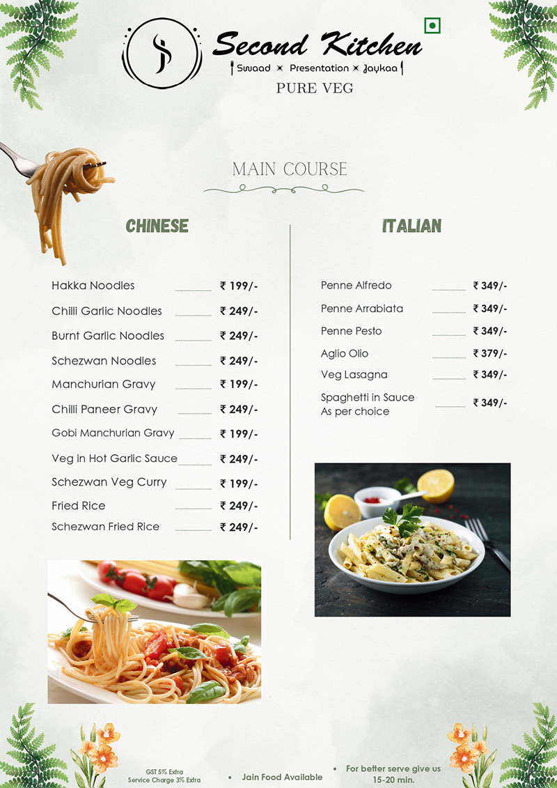menus